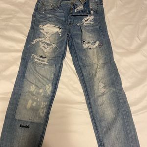 Vintage High-Rise American Eagle Boyfriend Jeans